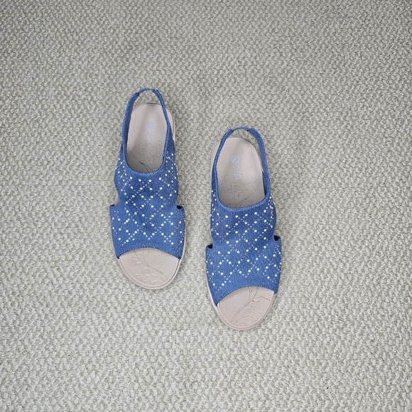 Bzees Blue Destiny Bright Women's Sandals 8.5 - Picture 1 of 5